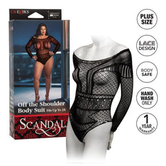 CALEXOTICS - SCANDAL SHOULDER BODY SUIT PLUS SIZE - 53Xshop