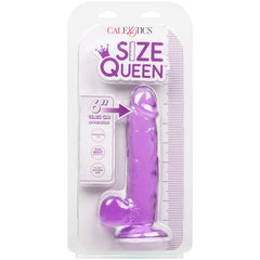CALEXOTICS - SIZE QUEEN DILDO PURPLE 15.3 CM - 53Xshop