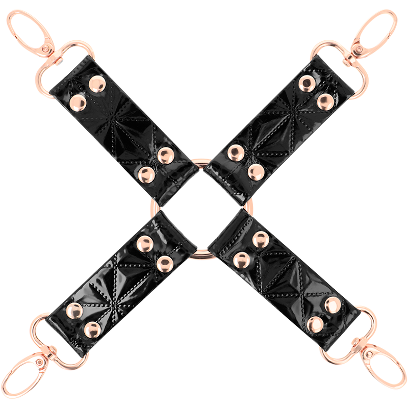 BEGME - BLACK EDITION VEGAN LEATHER HOG TIE - 53Xshop