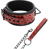 BEGME - RED EDITION PREMIUM VEGAN LEATHER COLLAR WITH NEOPRENE LINING - 53Xshop