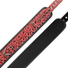 BEGME - RED EDITION PREMIUM VEGAN LEATHER COLLAR WITH NEOPRENE LINING - 53Xshop