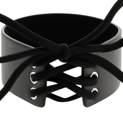 COQUETTE CHIC DESIRE - VEGAN LEATHER CHOKER - 53Xshop