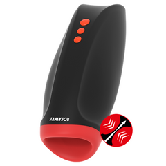 JAMYJOB - NOVAX MASTURBATOR WITH VIBRATION AND COMPRESSION - 53Xshop