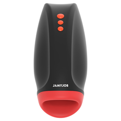 JAMYJOB - NOVAX MASTURBATOR WITH VIBRATION AND COMPRESSION - 53Xshop