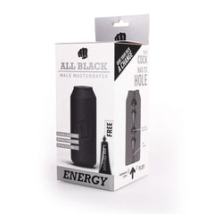 ALL BLACK - MASTURBATOR ENERGY - 53Xshop
