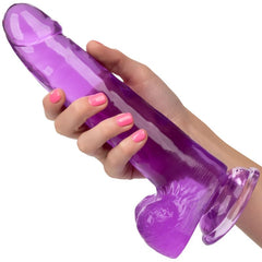CALEXOTICS - SIZE QUEEN DILDO PURPLE 20.3 CM - 53Xshop