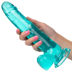 CALEXOTICS - SIZE QUEEN DILDO BLUE 20.3 CM - 53Xshop