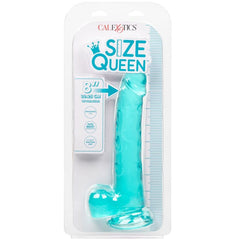 CALEXOTICS - SIZE QUEEN DILDO BLUE 20.3 CM - 53Xshop