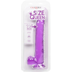 CALEXOTICS - SIZE QUEEN DILDO PURPLE 25.5 CM - 53Xshop