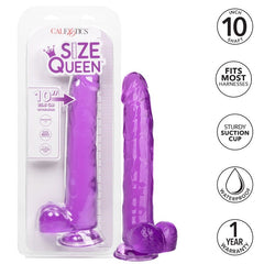 CALEXOTICS - SIZE QUEEN DILDO PURPLE 25.5 CM - 53Xshop