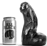ALL BLACK - REALISTIC DONG BLACK 17 CM - 53Xshop