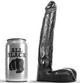ALL BLACK - DILDO REALISTIC 21 CM - 53Xshop