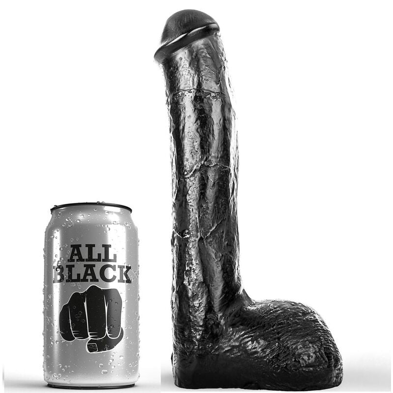 ALL BLACK - PENE REALISTIC ANAL 23 CM - 53Xshop