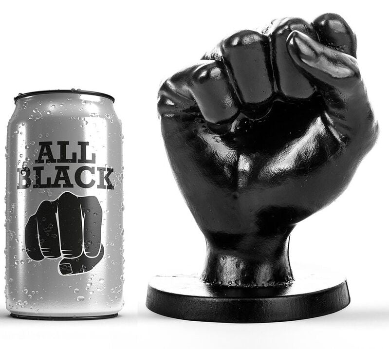ALL BLACK - FIST ANAL 14 CM - 53Xshop