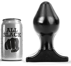 ALL BLACK - ANAL PLUG 16X8 CM - 53Xshop