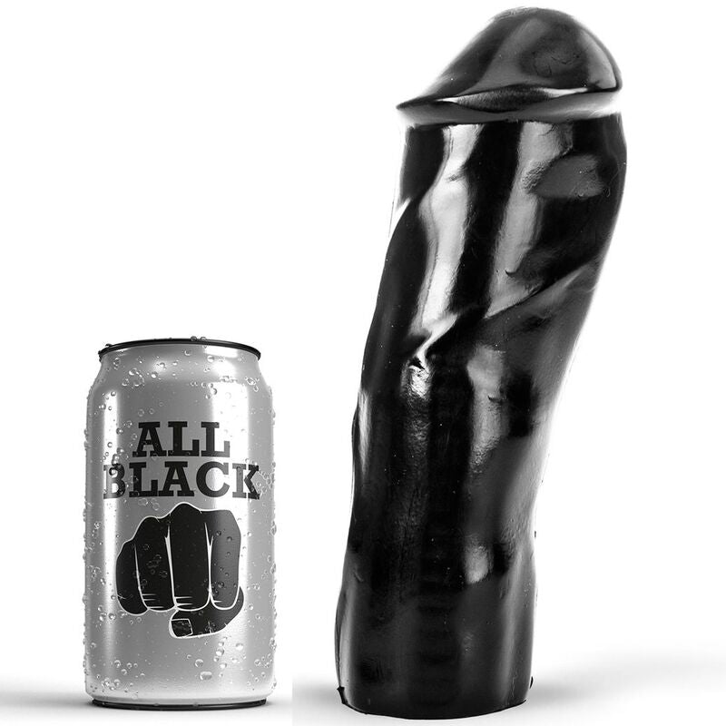 ALL BLACK - DILDO REALISTIC 20 CM - 53Xshop