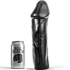 ALL BLACK - DONG 28 CM WITHOUT TESTICLES - 53Xshop