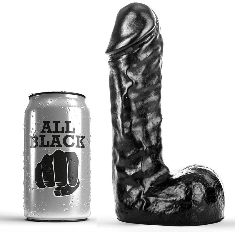 ALL BLACK - DONG 19 CM - 53Xshop