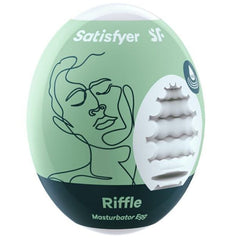 SATISFYER - RIFFLE MASTURBATOR EGG - 53Xshop