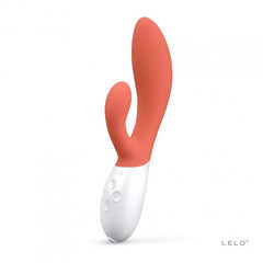 LELO - INA 3 LUXURY CORAL RABBIT VIBRATOR - 53Xshop