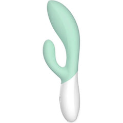 LELO - INA 3 GREEN RABBIT VIBRATOR LUXURY SEAWEED - 53Xshop