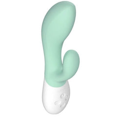 LELO - INA 3 GREEN RABBIT VIBRATOR LUXURY SEAWEED - 53Xshop