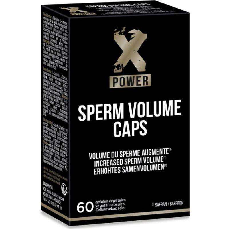 XPOWER - SPERM VOLUME CAPS 60 CAPSULES - 53Xshop