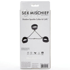 SEX & MICHIEF - SHADOW SPARKLE COLLAR AND CUFFS - 53Xshop