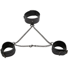 SEX & MICHIEF - SHADOW SPARKLE COLLAR AND CUFFS - 53Xshop