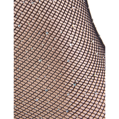 QUEEN LINGERIE - NET BODY DRESS WITH DIAMONDS S/L - 53Xshop
