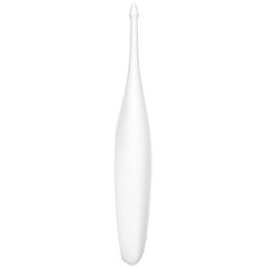 SATISFYER - TWIRLING FUN TIP VIBRATOR WHITE - 53Xshop