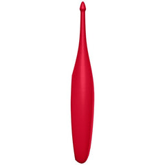 SATISFYER - TWIRLING FUN TIP VIBRATOR RED - 53Xshop