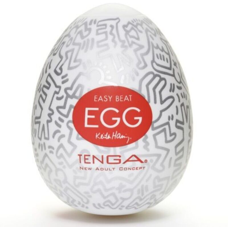TENGA - PARTY MASTURBATOR EGG KEITH HARING - 53Xshop