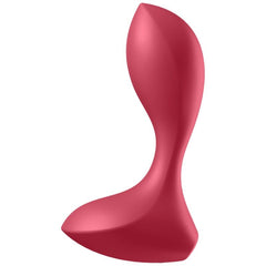 SATISFYER - BACKDOOR LOVER VIBRATING PLUG RED - 53Xshop