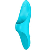 SATISFYER - TEASER FINGER VIBRATOR BLUE LIGHT - 53Xshop