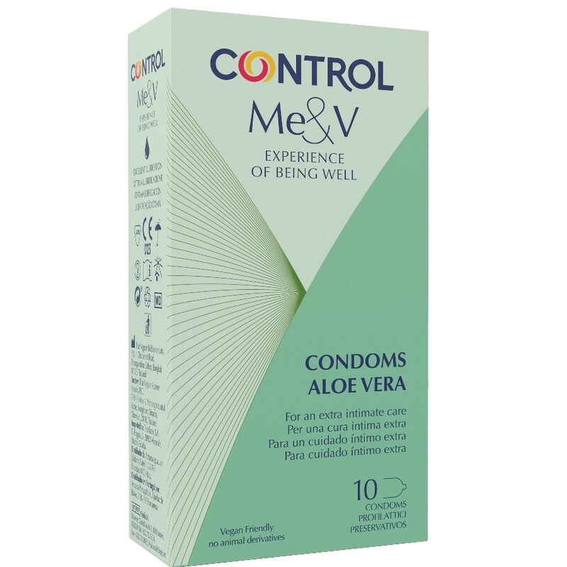 CONTROL - CONDOMS WITH ALOE VERA 10 UNITS - 53Xshop