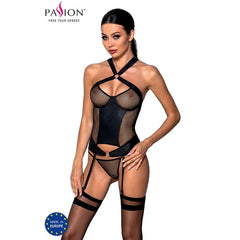 PASSION - AMANDA ECOLOGICAL LEATHER CORSET S/M - 53Xshop
