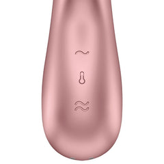 SATISFYER - HOT LOVER VIBRATOR ROSE & BEIGE - 53Xshop