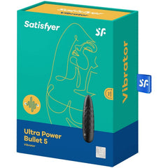 SATISFYER - ULTRA POWER BULLET 5 BLACK - 53Xshop