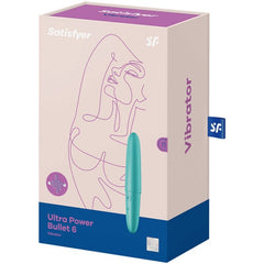 SATISFYER - ULTRA POWER BULLET 6 TURQUOISE - 53Xshop