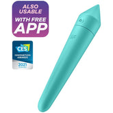SATISFYER - ULTRA POWER BULLET 8 TURQUOISE - 53Xshop