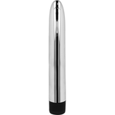 OHMAMA - CLASSIC SILVER VIBRATOR 17.5 CM - 53Xshop