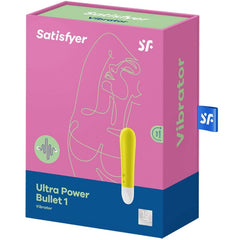 SATISFYER - ULTRA POWER BULLET 1 YELLOW - 53Xshop