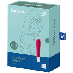 SATISFYER - ULTRA POWER BULLET 1 RED - 53Xshop