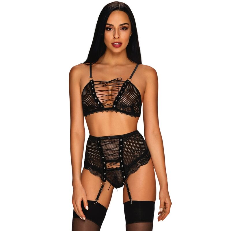 OBSESSIVE - BASITTA SET THREE PIECES S/M - 53Xshop