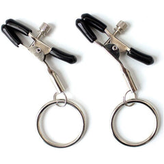 OHMAMA FETISH - NIPPLE CLAMPS WITH RINGS - 53Xshop