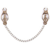 OHMAMA FETISH - METAL CLAMPS WITH CHAIN - 53Xshop