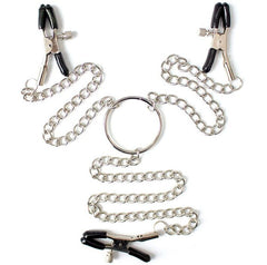 OHMAMA FETISH - 3 IN 1 METAL NIPPLE CLAMPS - 53Xshop