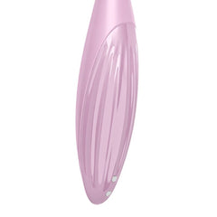 SATISFYER - TWIRLING JOY CLIT TIP VIBRATOR PINK - 53Xshop
