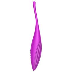 SATISFYER - TWIRLING JOY CLIT TIP VIBRATOR FUCHSIA - 53Xshop